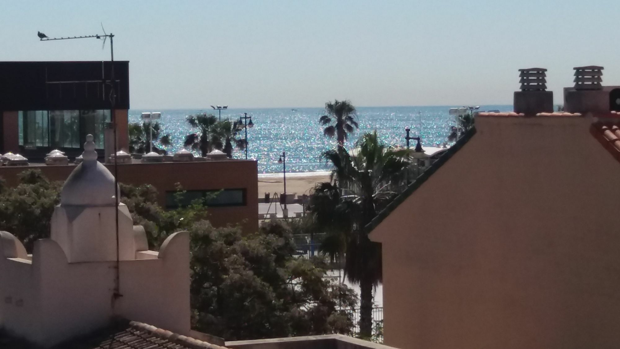 Apartmentsuitespain Atic Panoramic Beach Valencia Exteriör bild